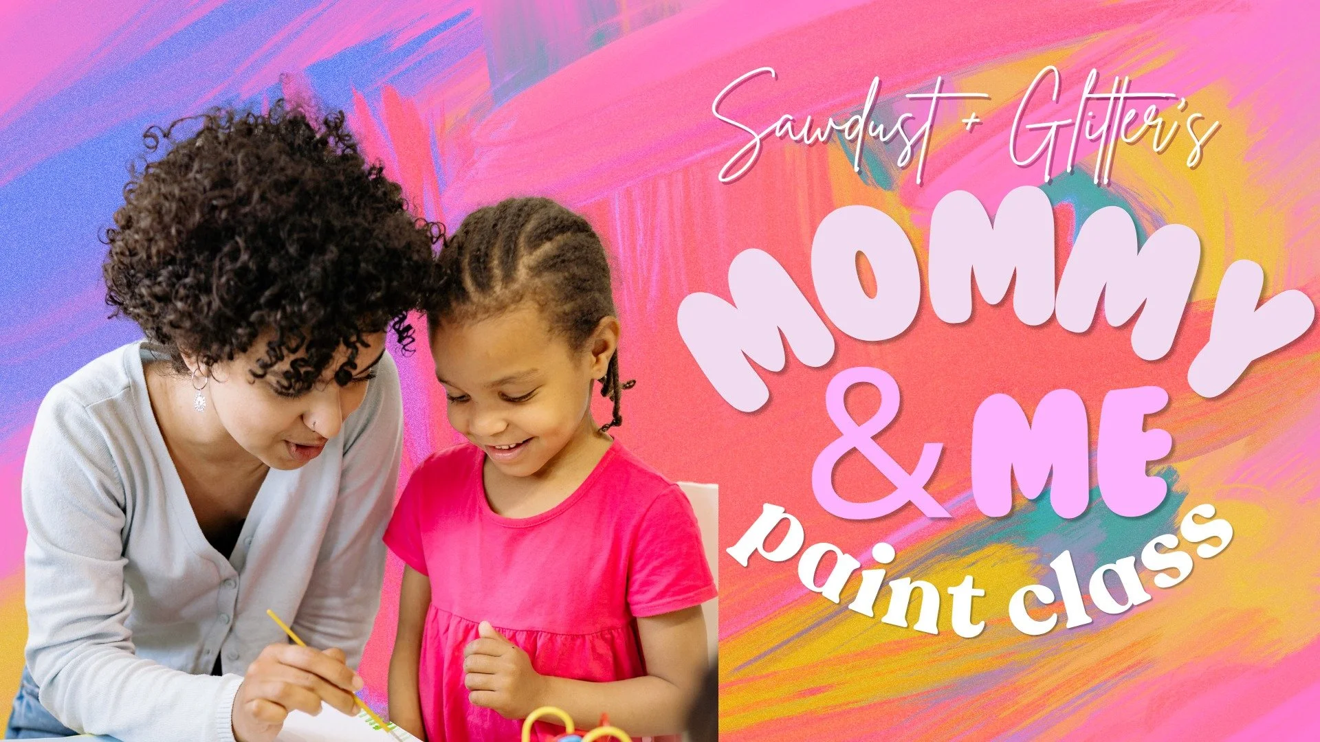 Mommy &amp; Me Portrait Painting Class