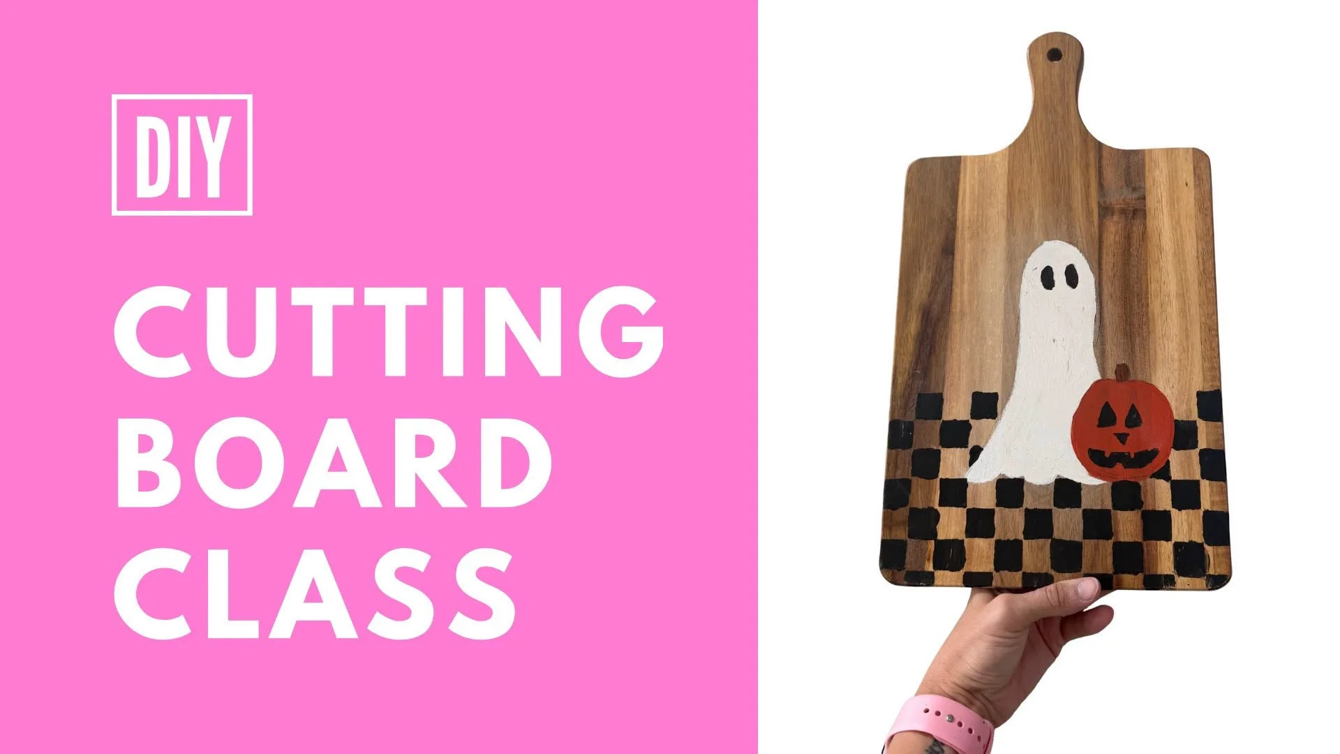 Let's Get Board - a Fall Cutting Board DIY Workshop