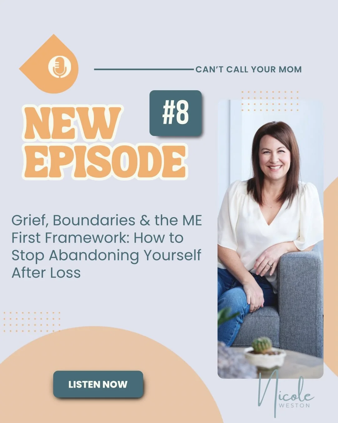 You can&rsquo;t pour from empty. But grief has a way of draining you completely &mdash; while life keeps asking for more.

This week on Can&rsquo;t Call Your Mom, I&rsquo;m talking about the one thing nobody teaches us after we lose our moms:

How to