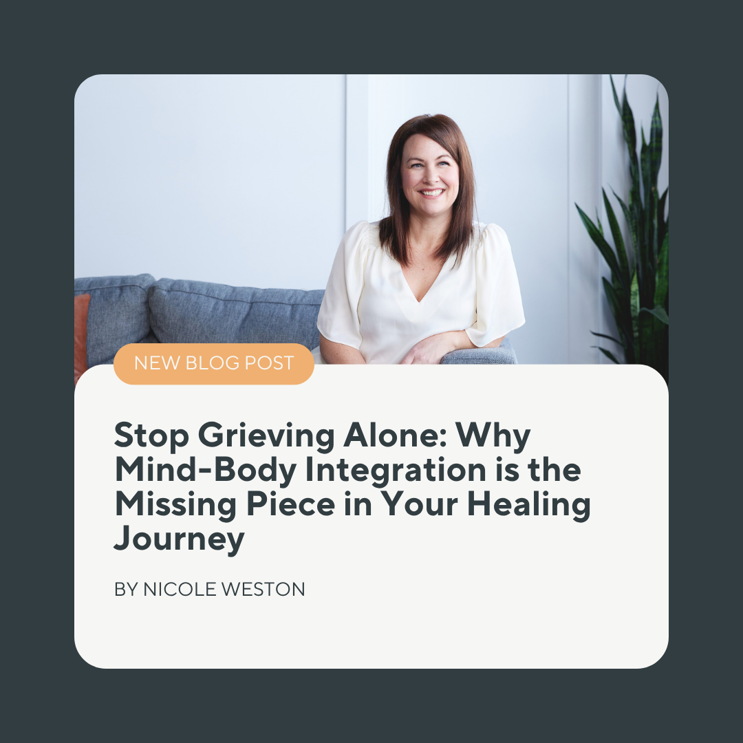 Stop Grieving Alone: Why Mind-Body Integration is the Missing Piece in Your Healing Journey (Free Community Call) Nicole Weston Life Coach for motherless mothers 