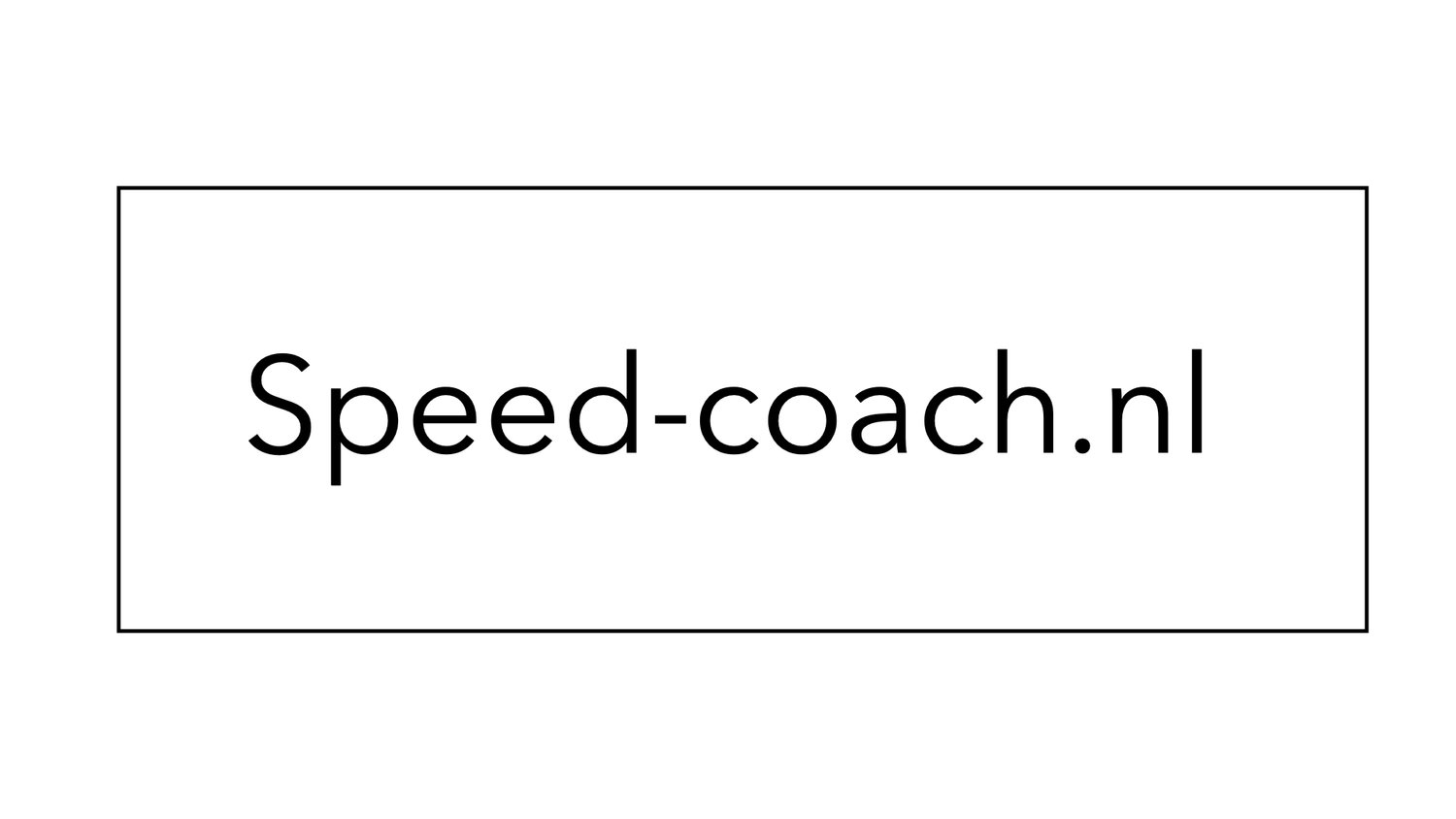 speed-coach.nl