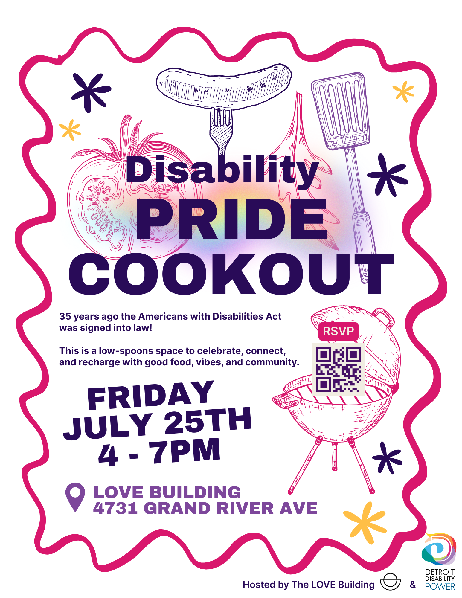 Detroit Disability Pride Cookout