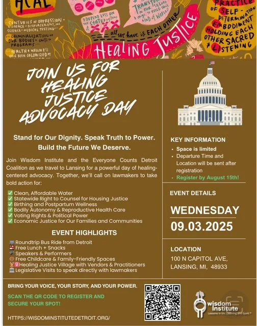 Healing Justice Advocacy Day