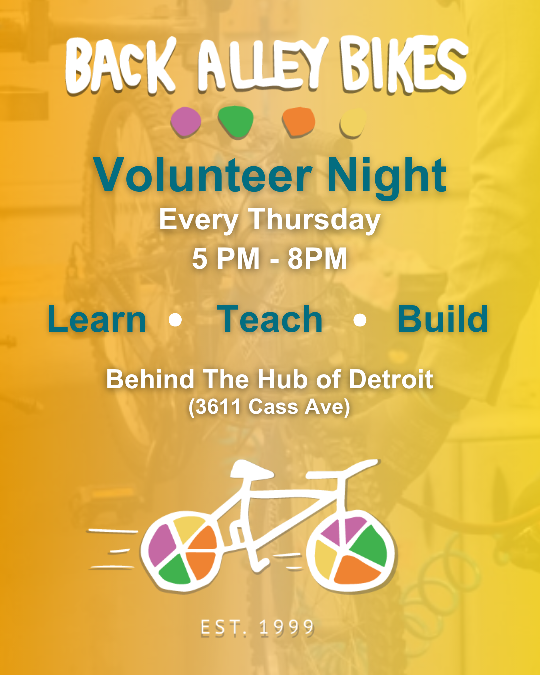 Volunteer Nights (Thursdays)