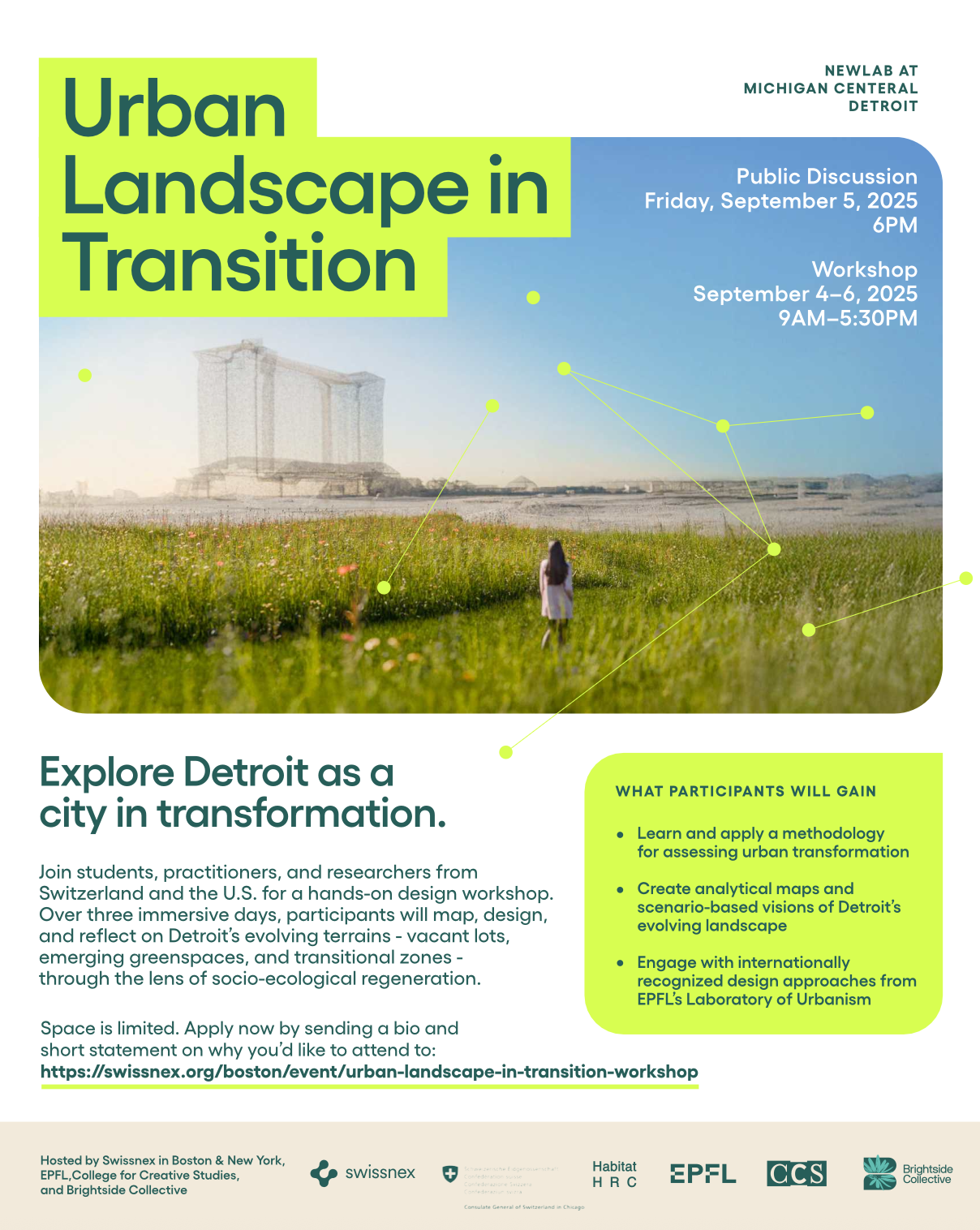 Urban Landscape in Transition - Workshop Date of Event: September 04, 2025