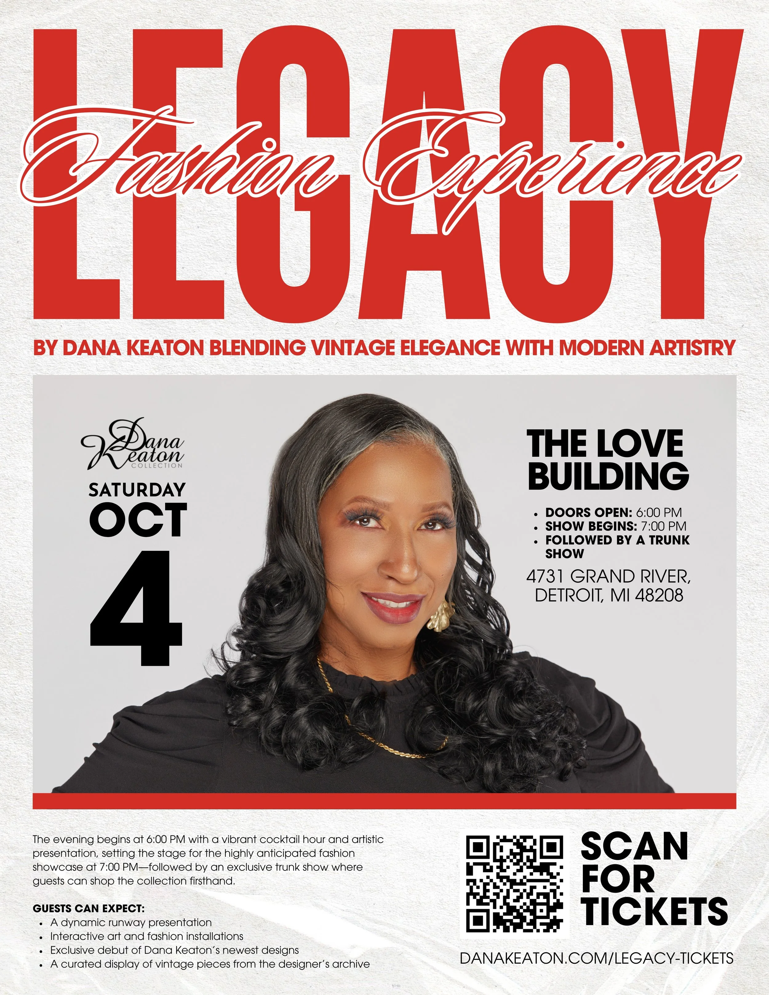 "LEGACY": A Fashion Experience by Dana Keaton