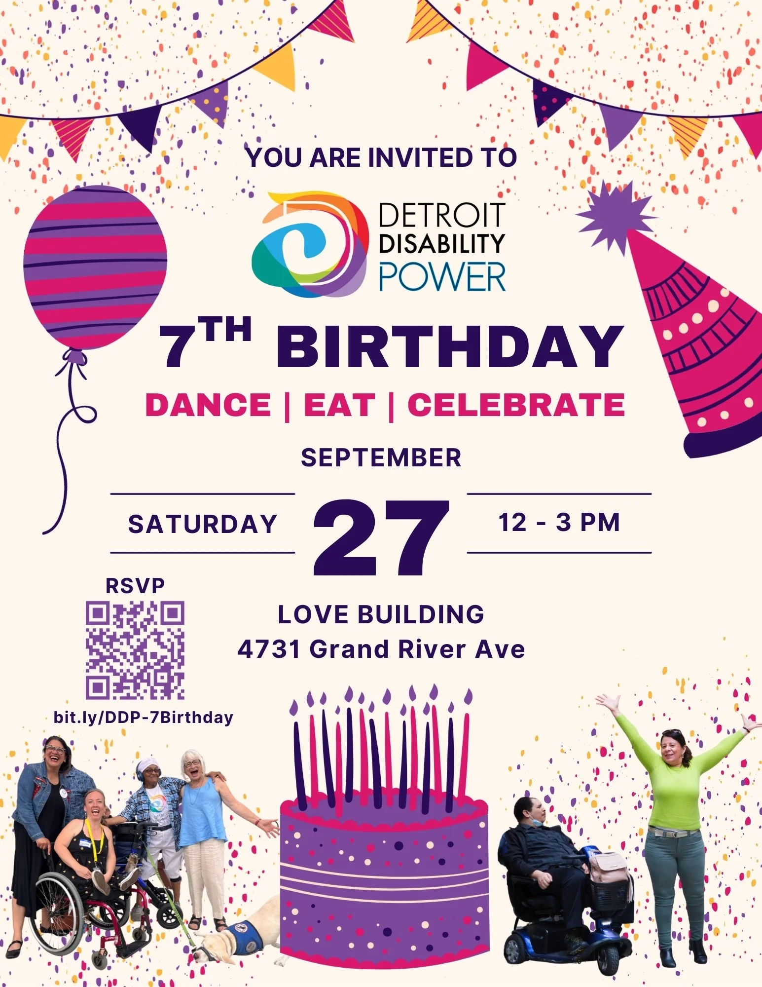 Detroit Disability Power's 7th Birthday Party!