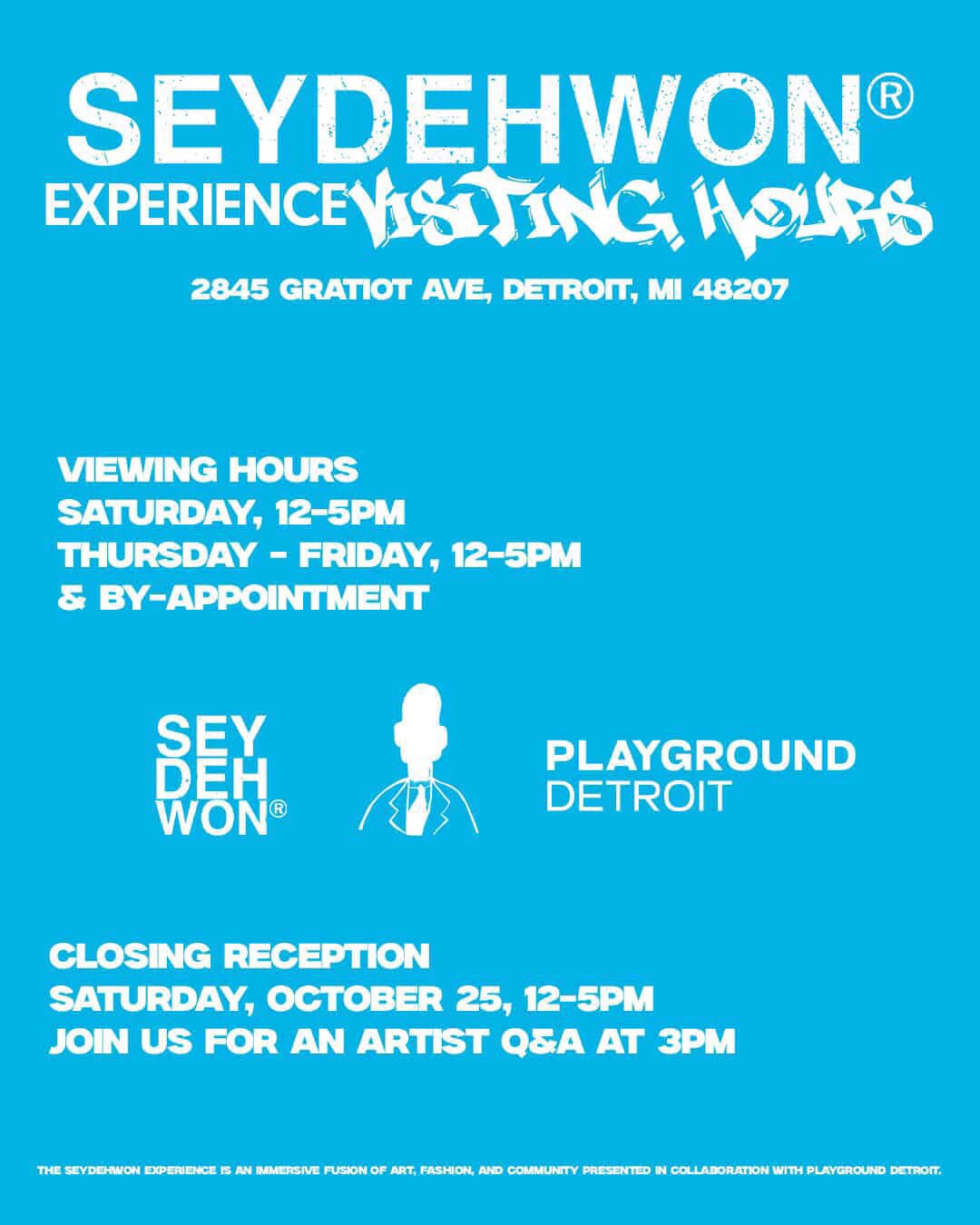 SEYDEHWON EXPERIENCE