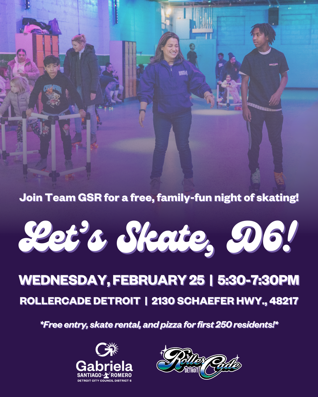 3rd Annual D6 Skate Night with Team GSR