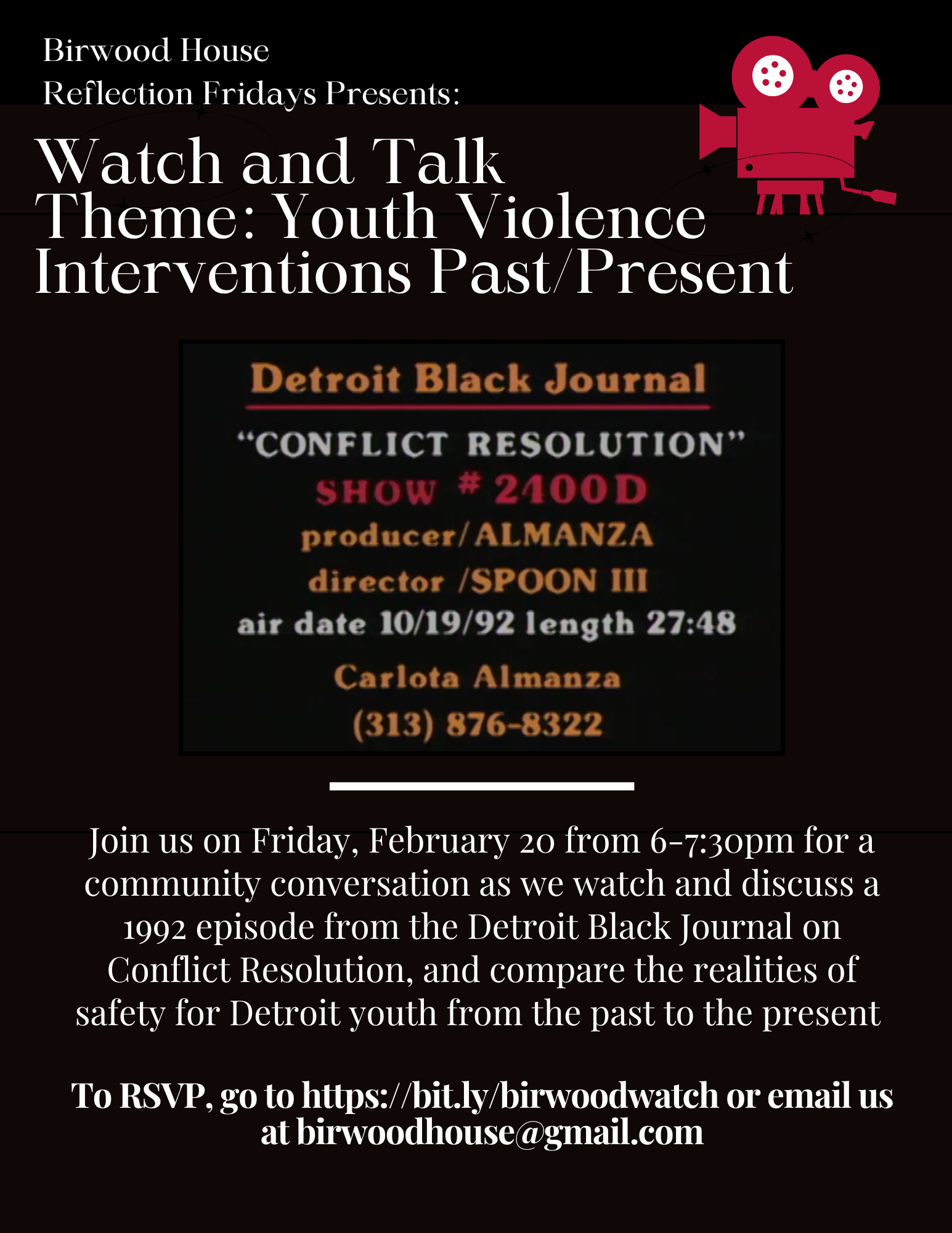 Watch and Discuss: Detroit Black Journal on Conflict Resolution
