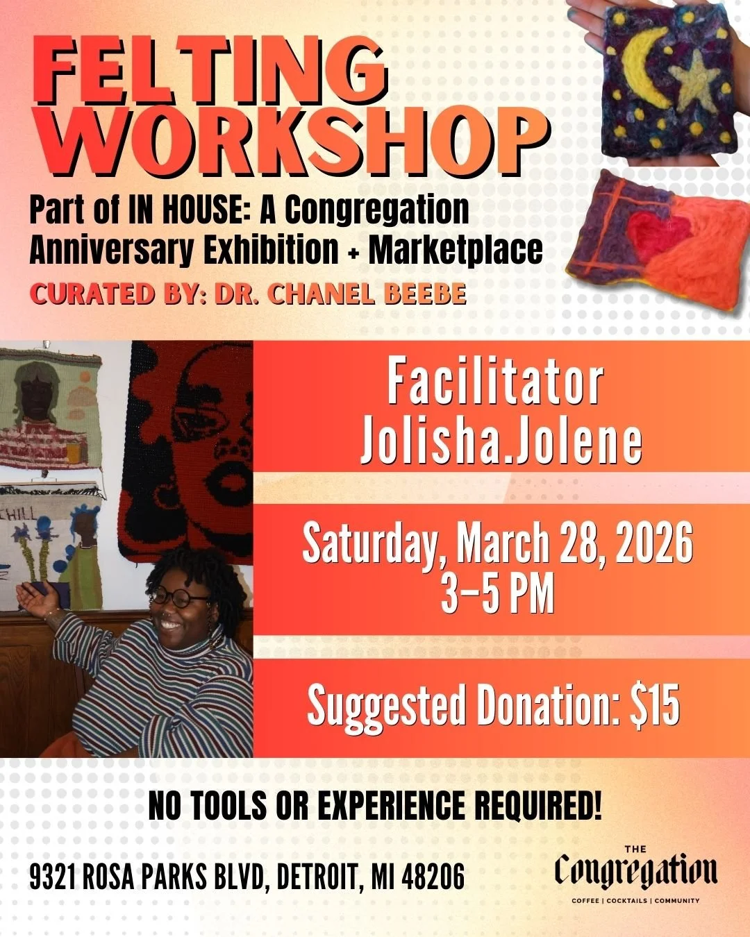 Felting Workshop by Jolisha.Jolene