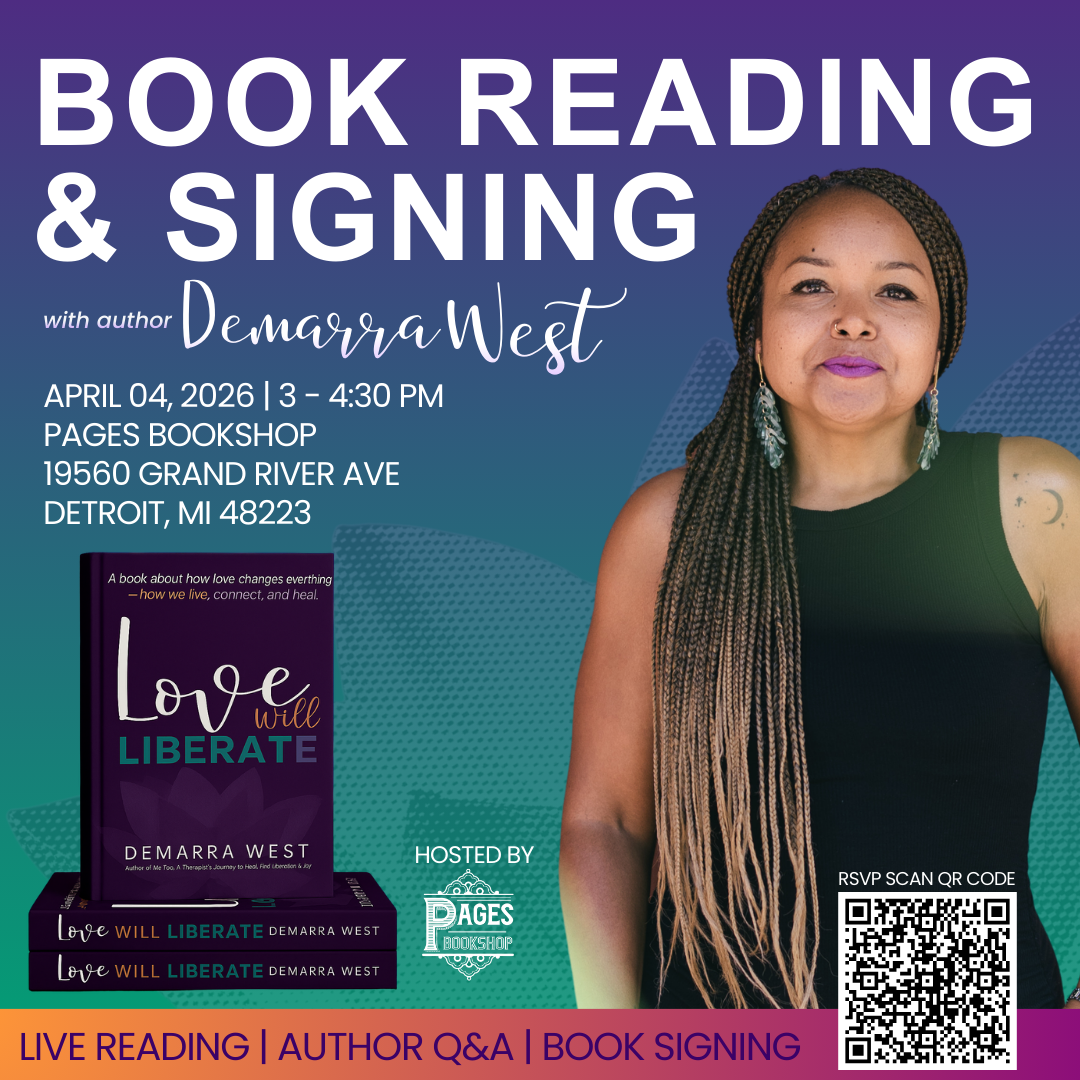 Love Will Liberate Reading and Book Signing