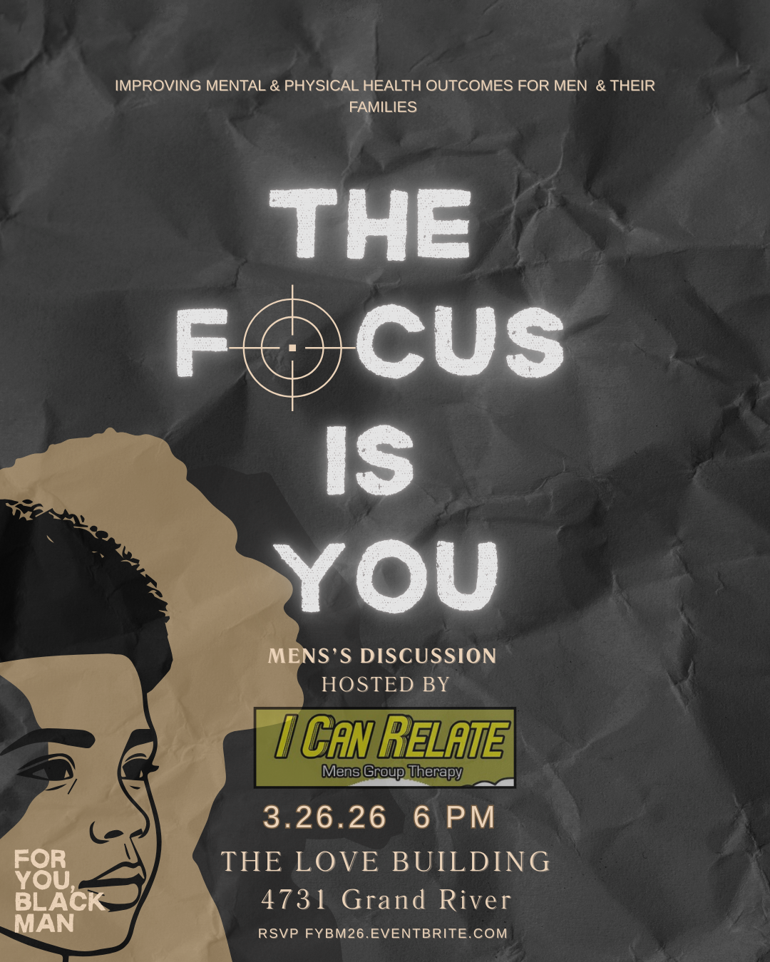 The Focus Is You - Men's Discussion & Therapy