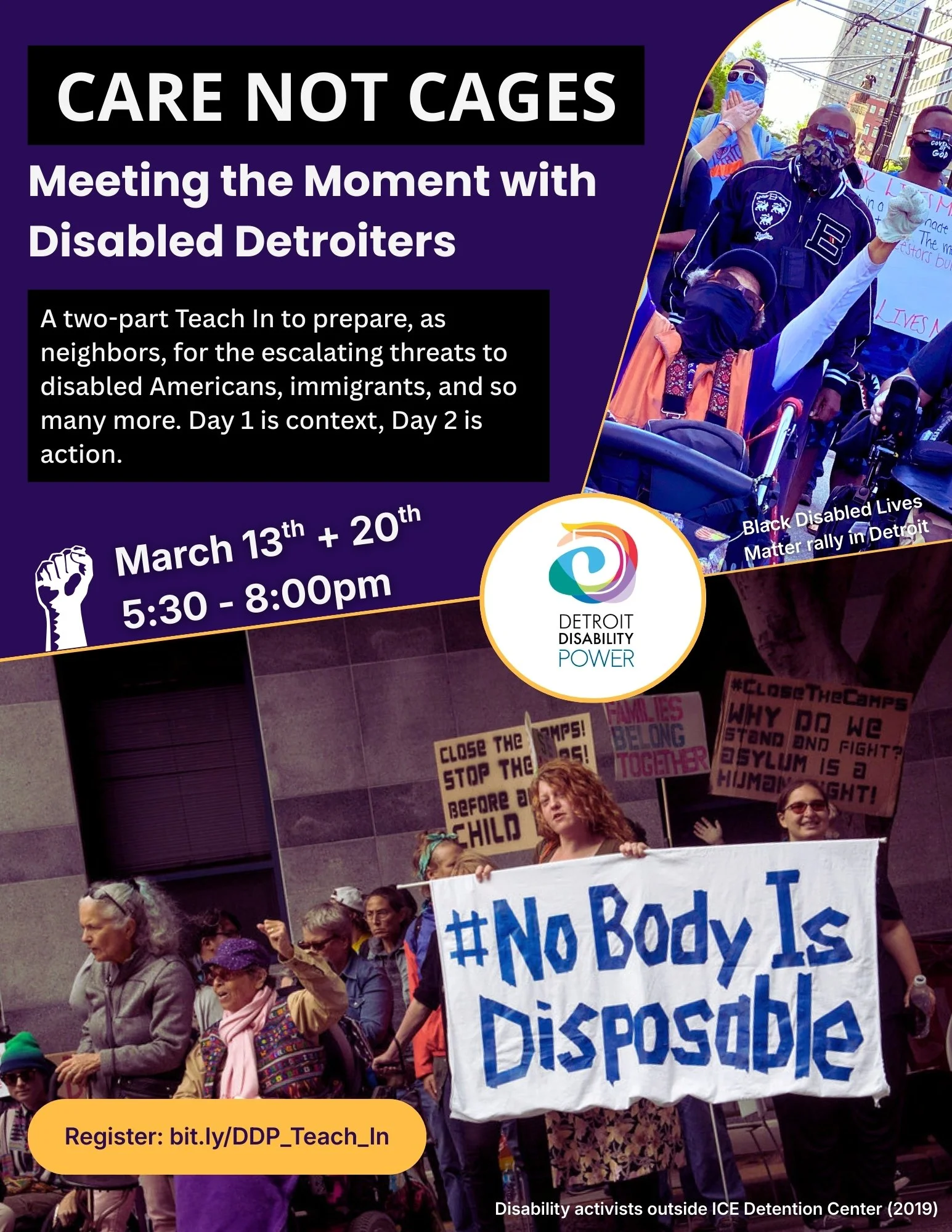 Care Not Cages: Meeting the Moment with Disabled Detroiters