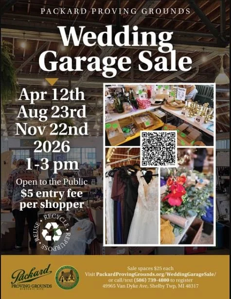 Wedding Garage Sale