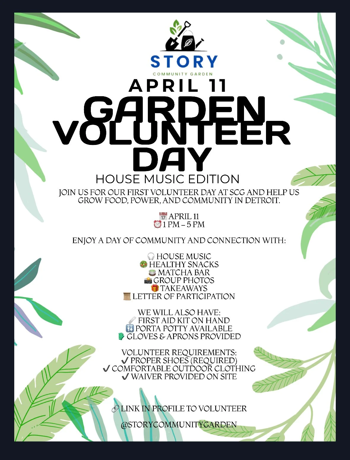 Grand Volunteer Day For The Story Community Garden