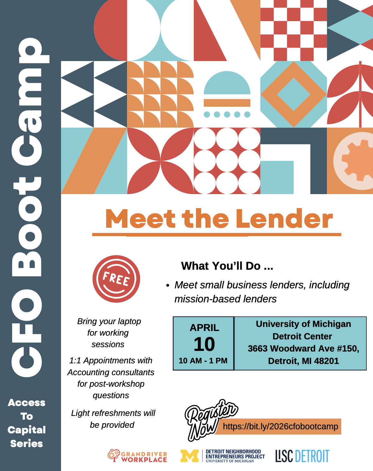 DNEP CFO Boot Camp -Lender Meetup