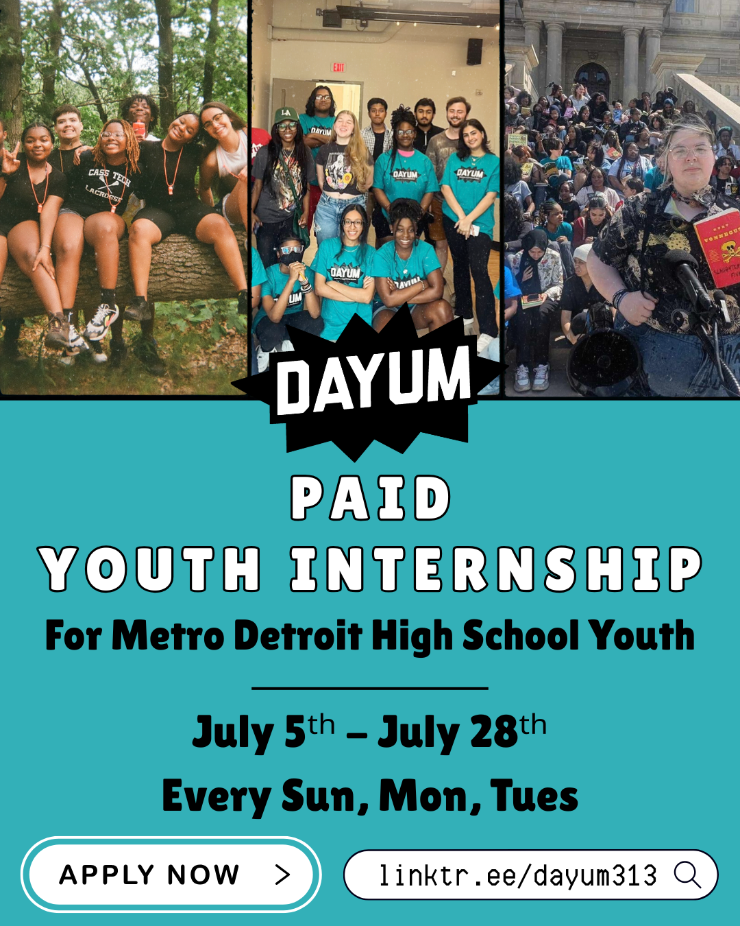 DAYUM Summer Internship & Orientation Program