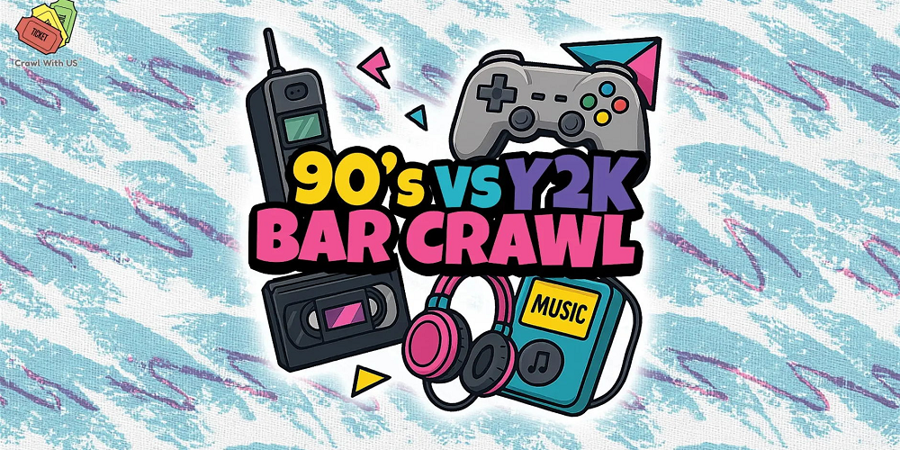 The 90s vs Y2K Bar Crawl - Detroit