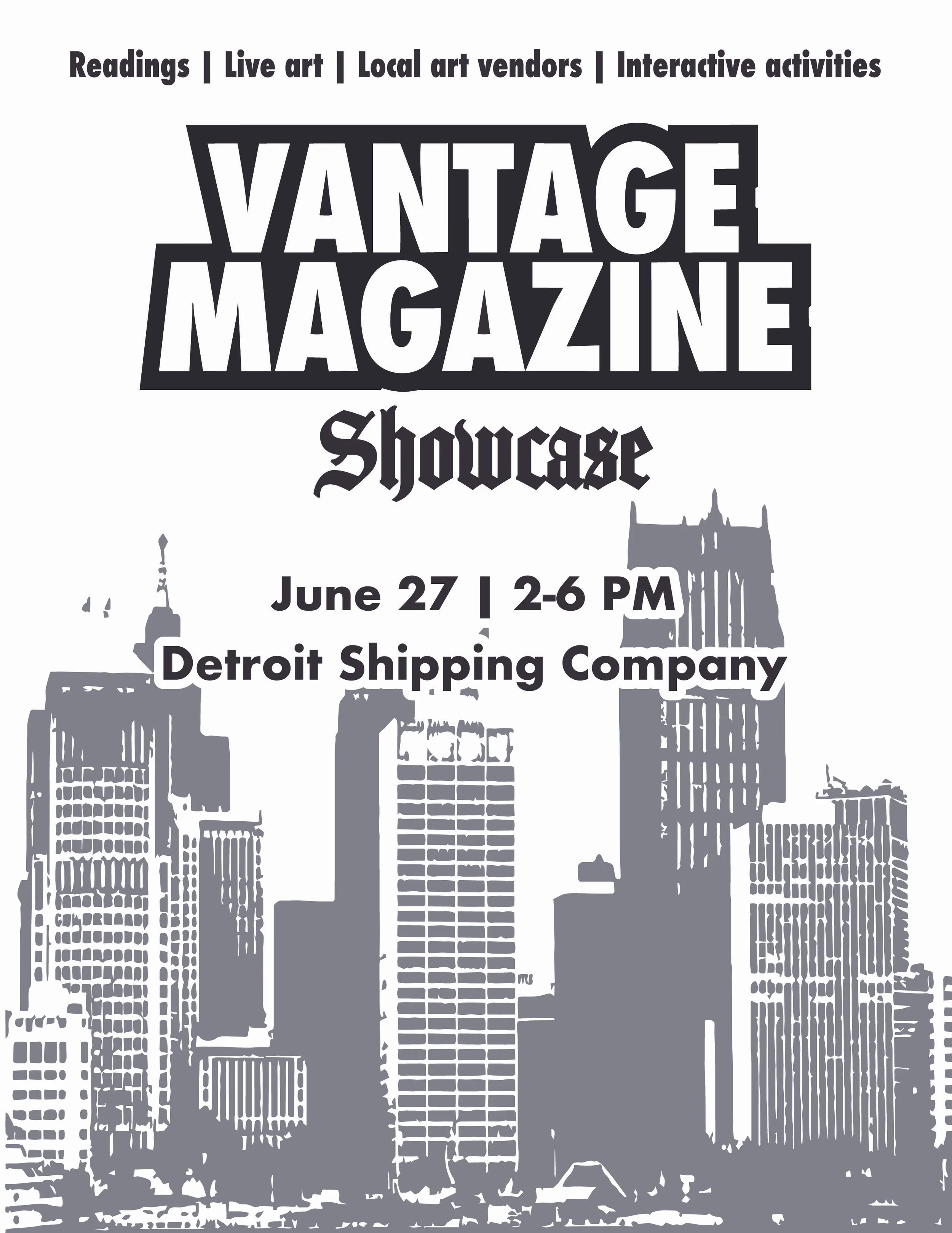 VANTAGE Magazine | Issue 2 Creative Showcase