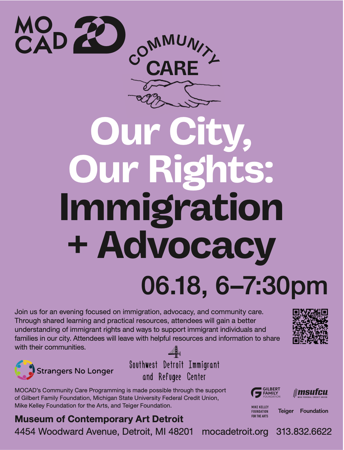 Our City, Our Rights: Immigration + Advocacy