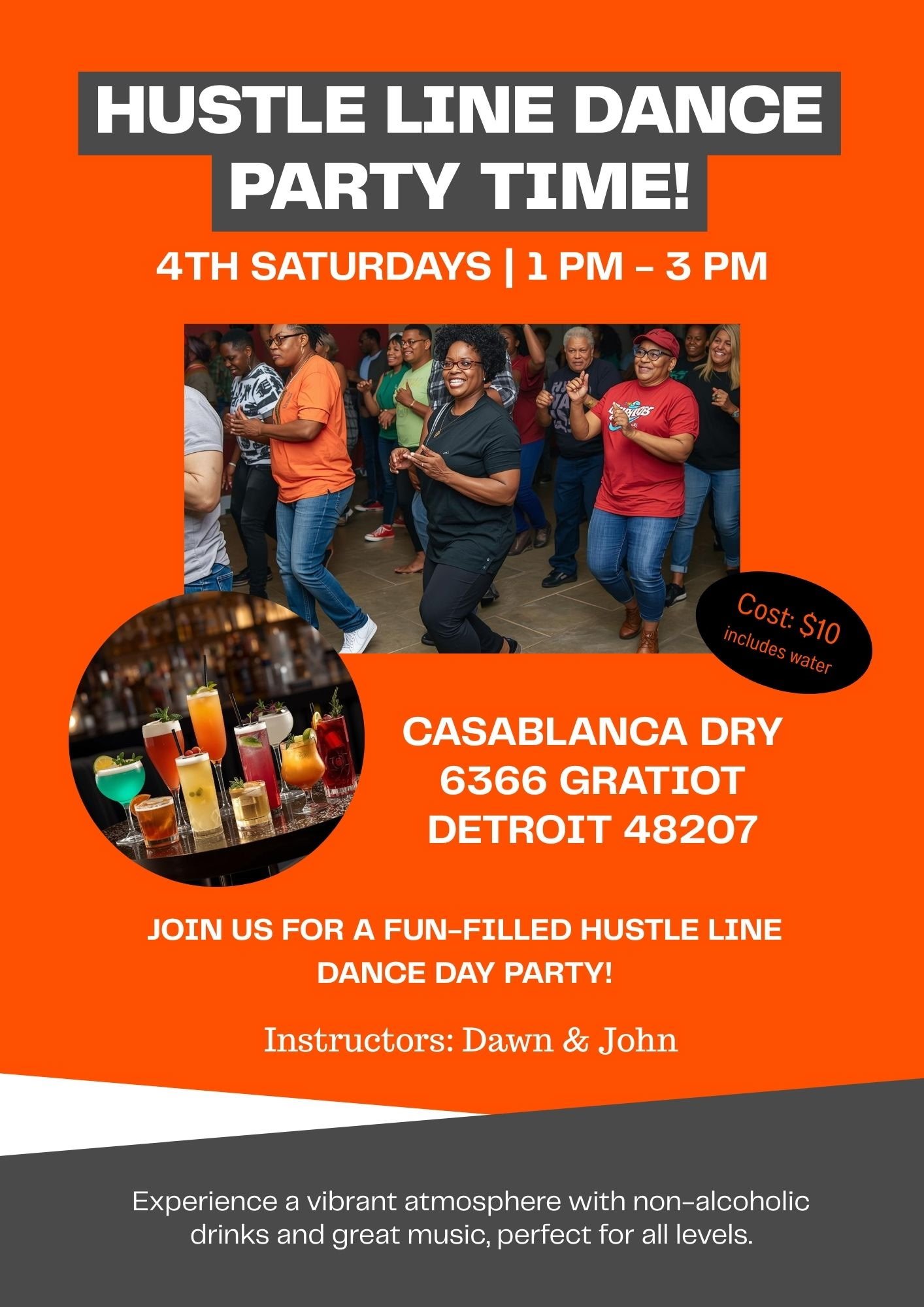Line Dance "Hustle" Classes