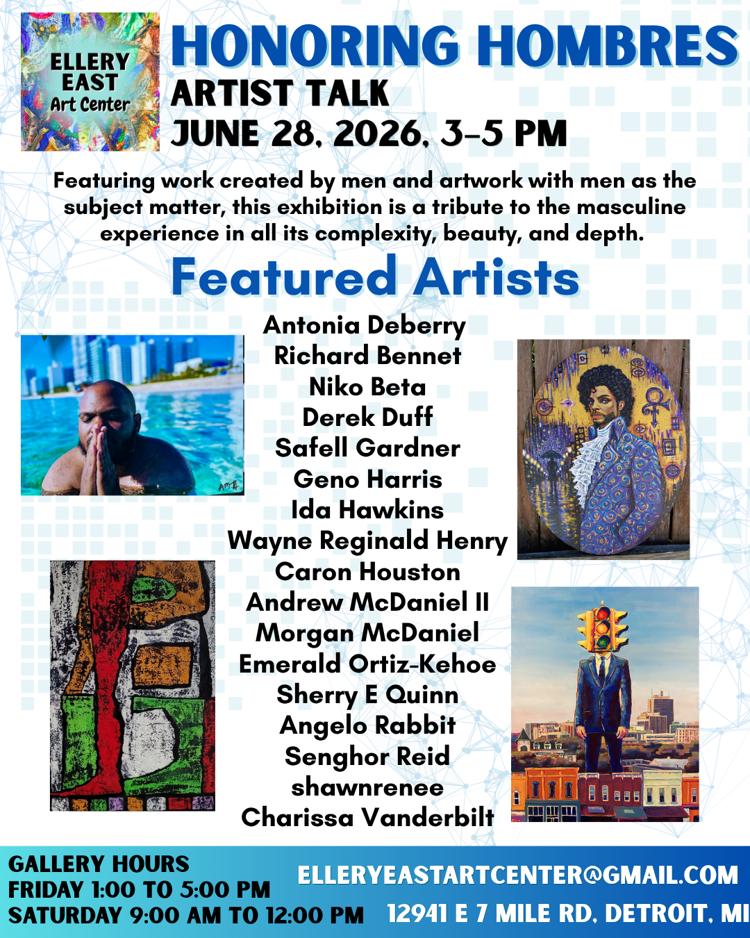 Honoring Hombres: A Celebration of Men Through Art, Artist Talk