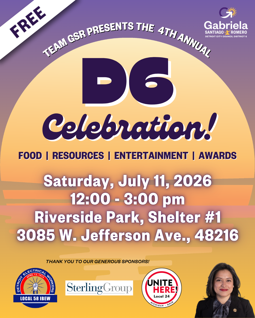 4th Annual D6 Celebration