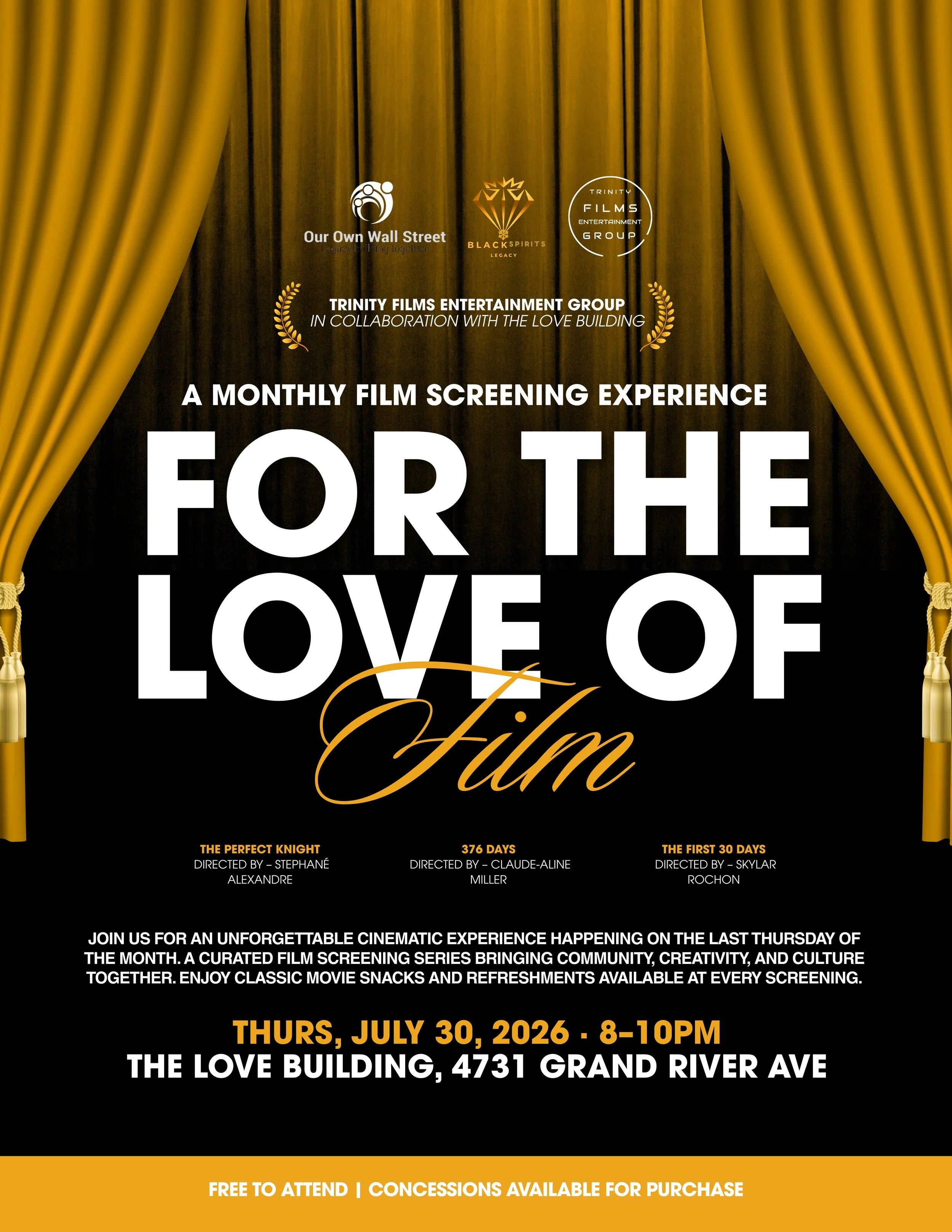 For The Love Of Film Series