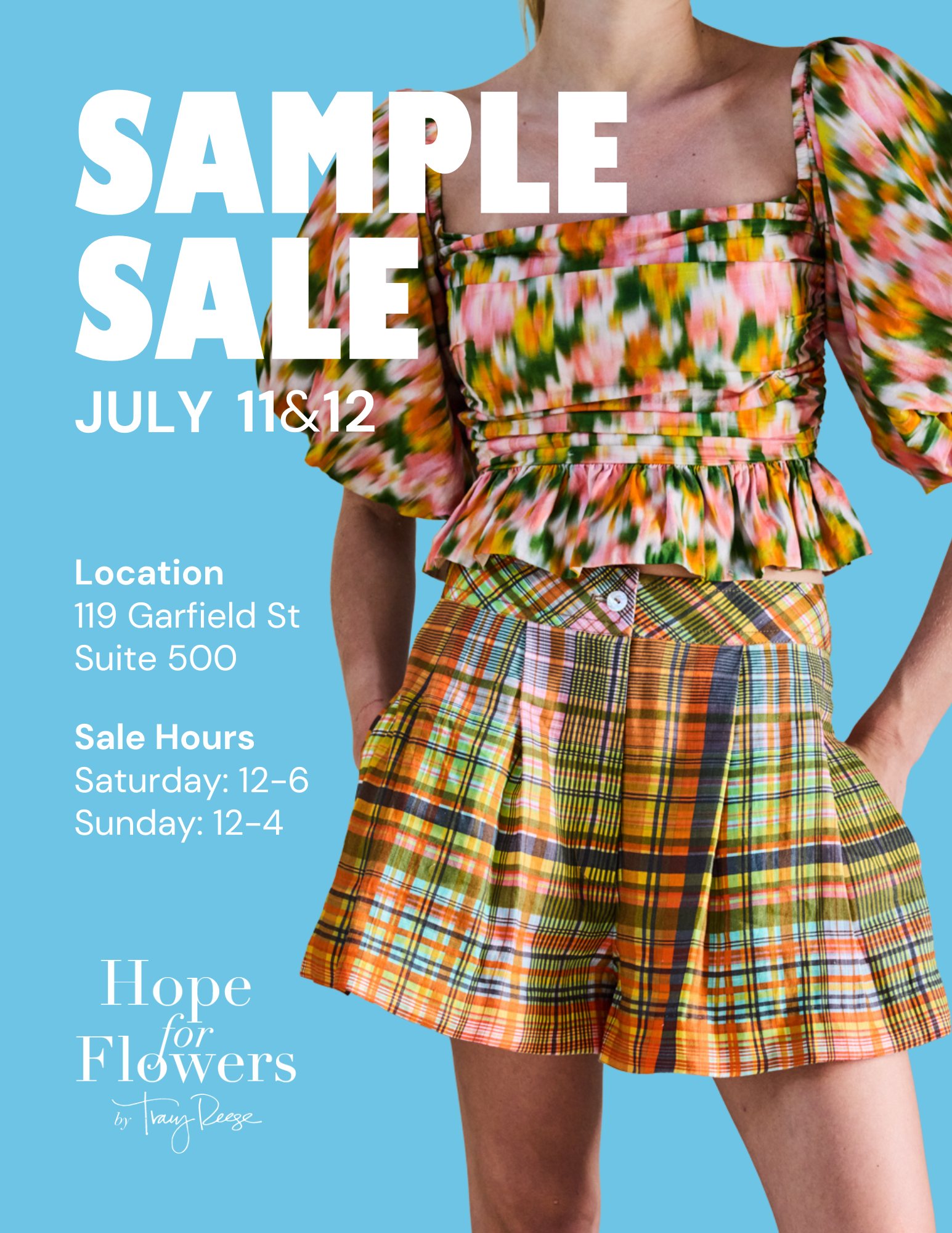 Hope for Flowers Summer Sample Sale