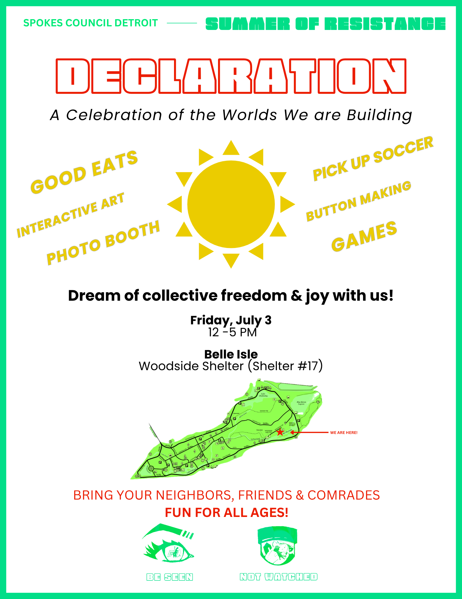 DECLARATION: A Celebration of the Worlds We Are Building