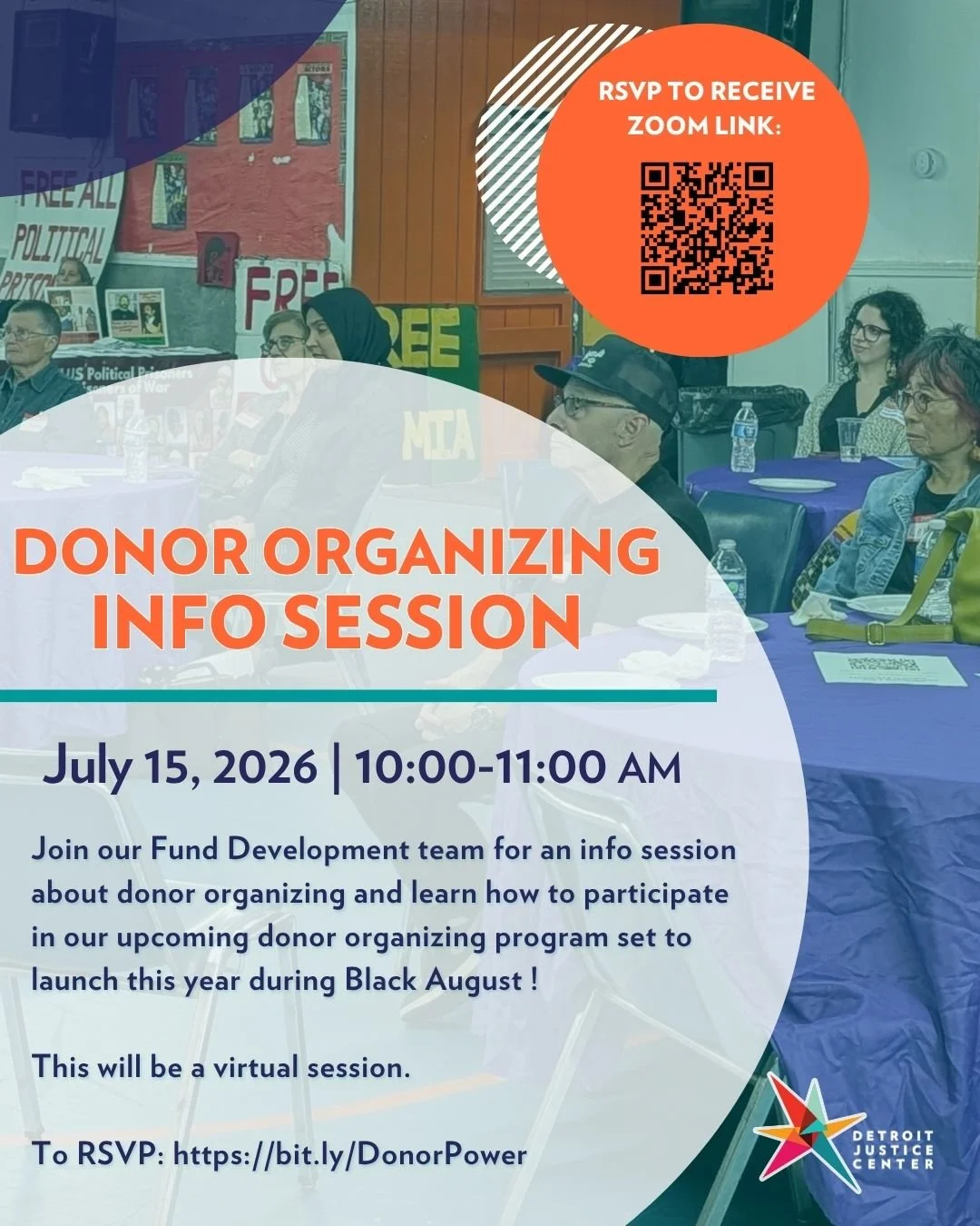 Donor Organizing Info Session
