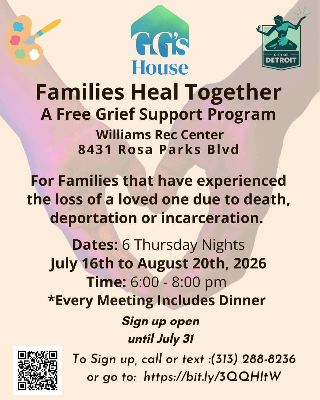 Families Heal Together, A Free Grief Support Program
