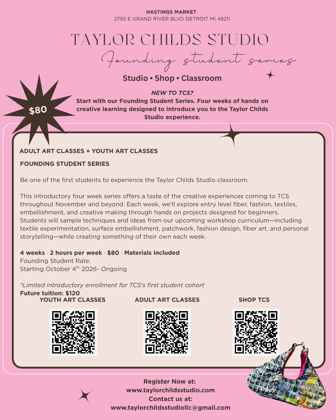 Taylor Childs Studio Art Classes