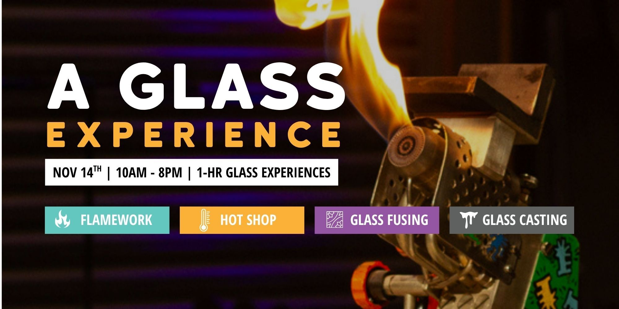 A Glass Experience - Make 'N' Take Workshop