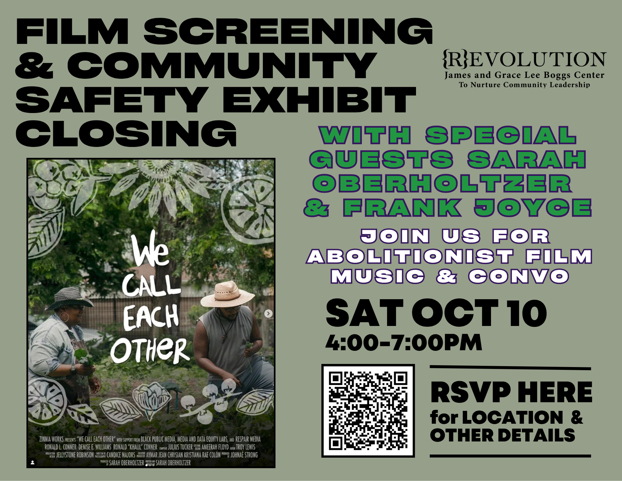 We Call Each Other: Film Screening and Closing Reception