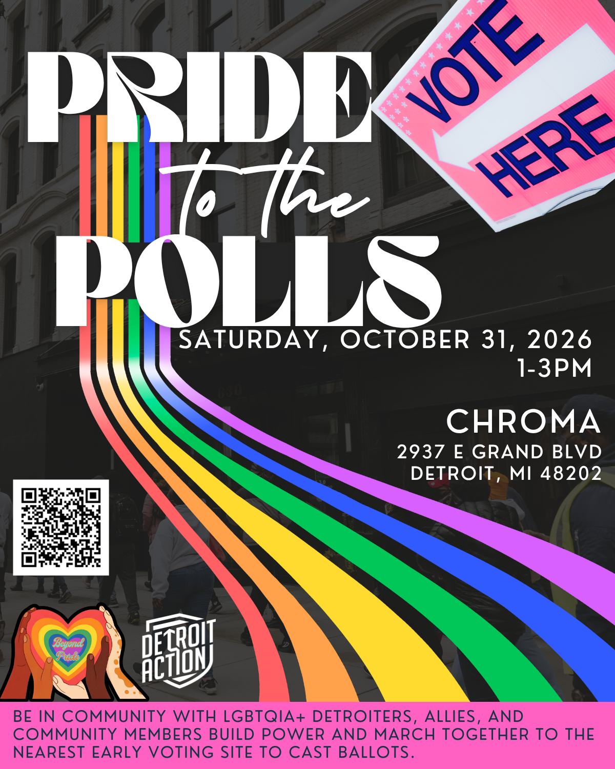Beyond Pride: Pride to the Polls