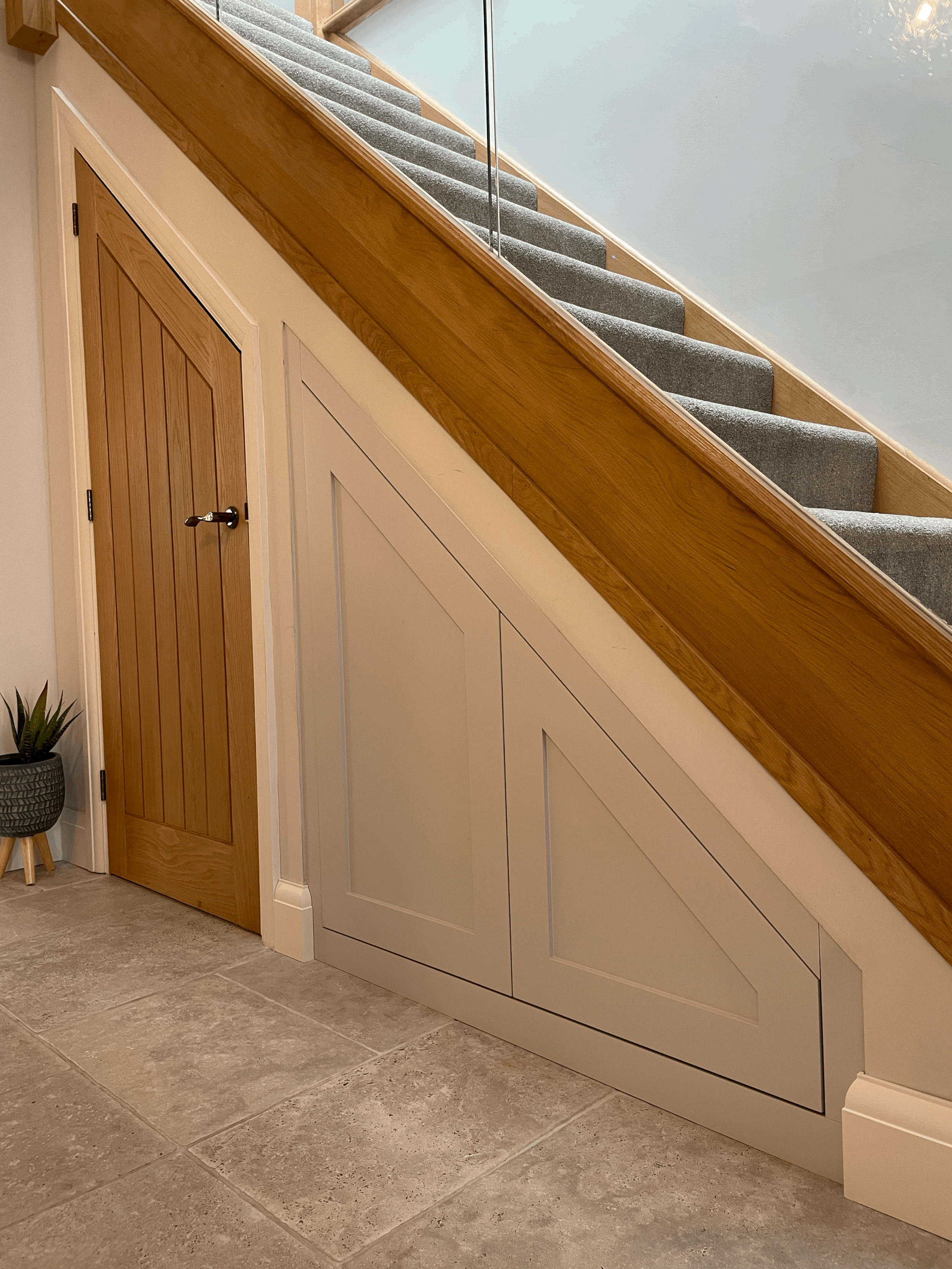 Bespoke under stairs cupboard