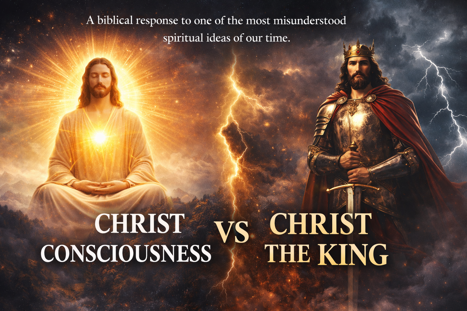Christ Consciousness vs Christ the King