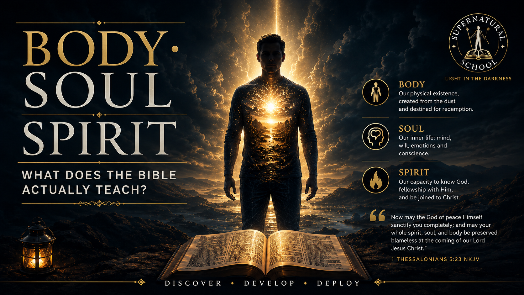 Body, Soul and Spirit: What Does the Bible Actually Teach?