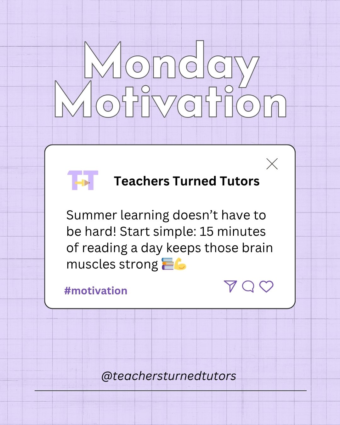 Happy Monday, friends! ☀️ Summer learning doesn&rsquo;t have to feel like school. One of the easiest ways to keep those brain muscles strong is to build a daily reading habit. Just 15 minutes a day can make a huge difference&mdash;whether it&rsquo;s 