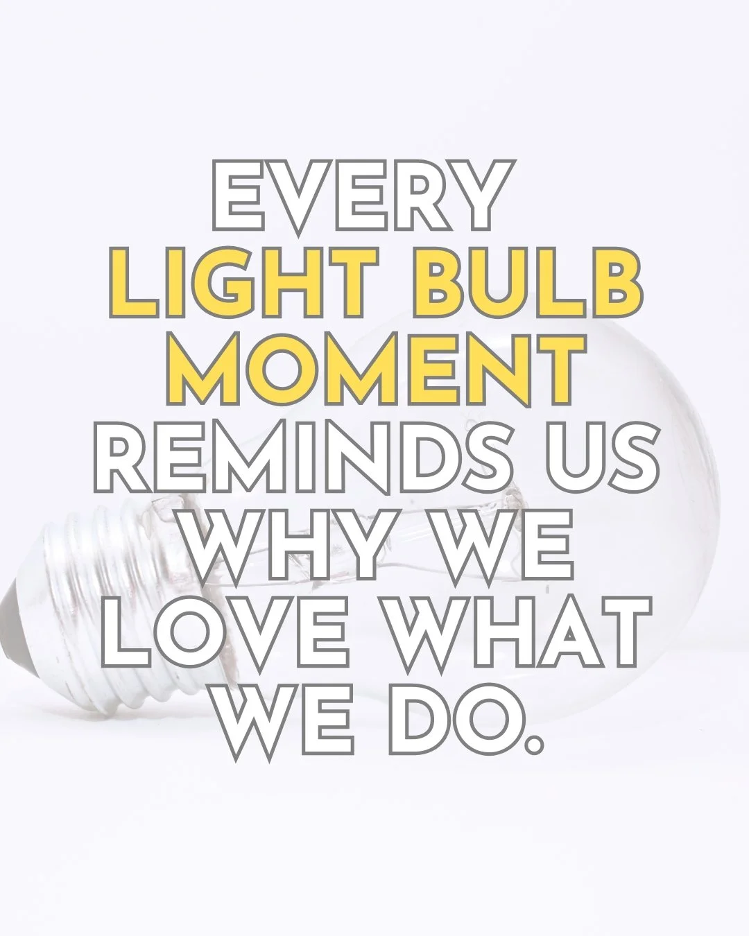 Every time we see that spark of understanding &mdash; that little &ldquo;light bulb moment&rdquo; &mdash; it reminds us exactly why we do what we do. 💡 Watching our students grow in confidence, ask big questions, and tackle challenges head-on is the
