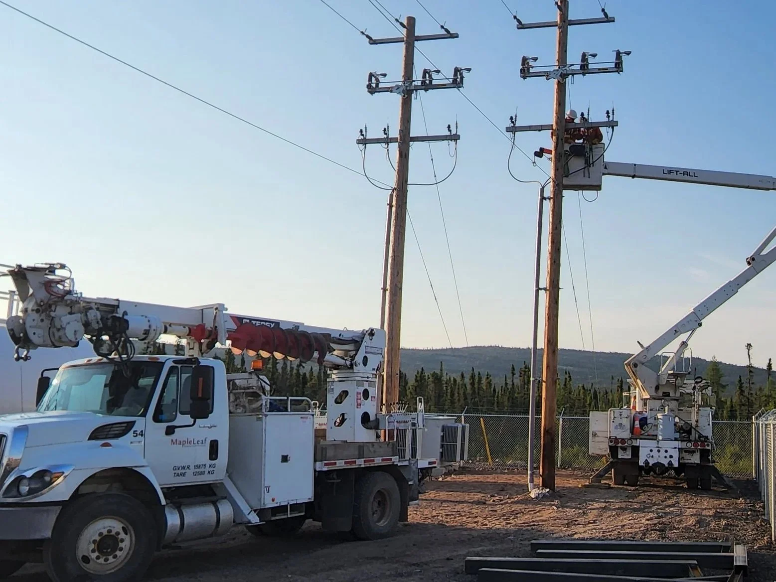 Distribution Line Construction &amp; Three-Phase Conversion — Northwest Territories
