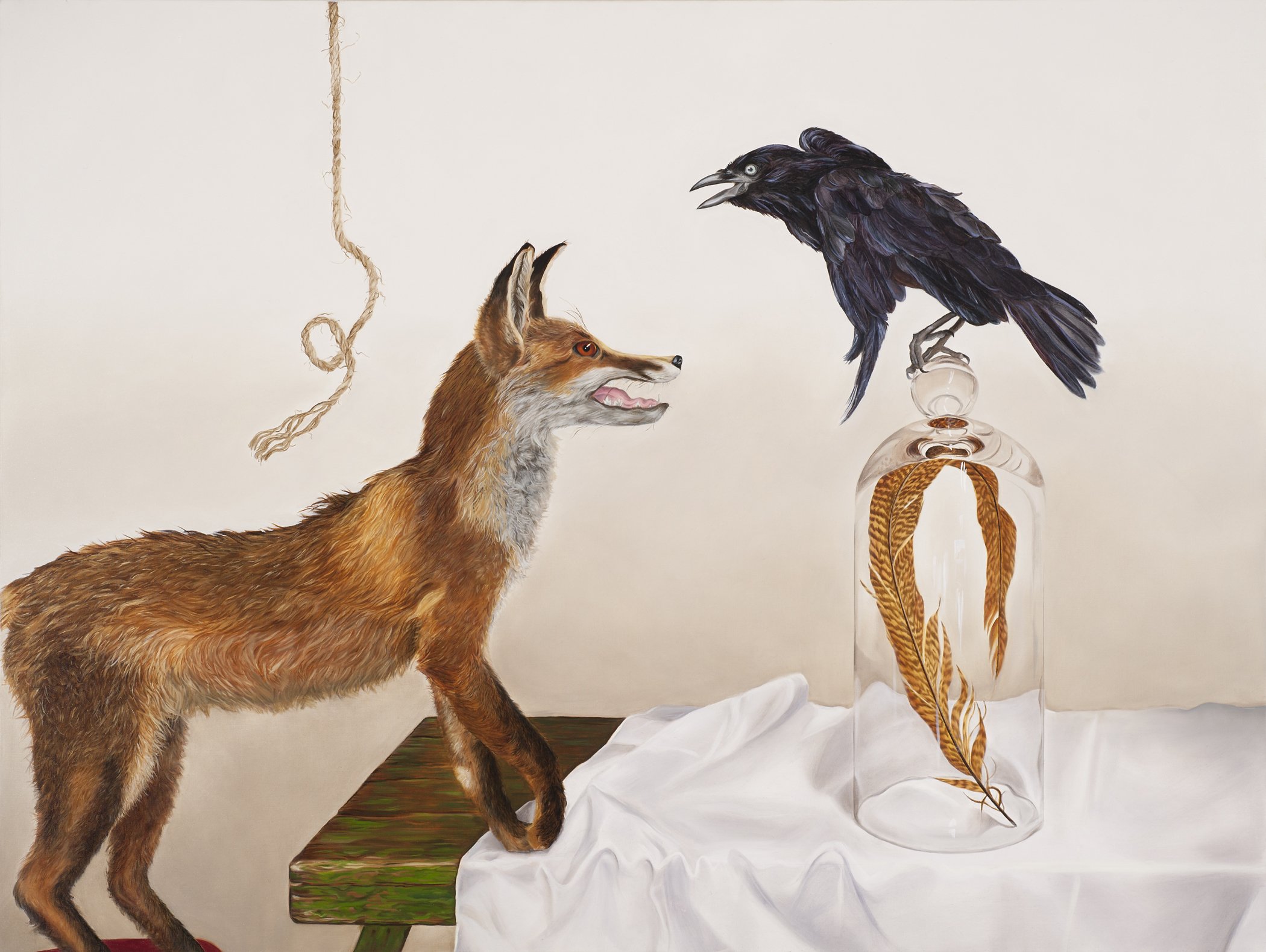 Best behaviour, oil on linen, 97 x 122cm