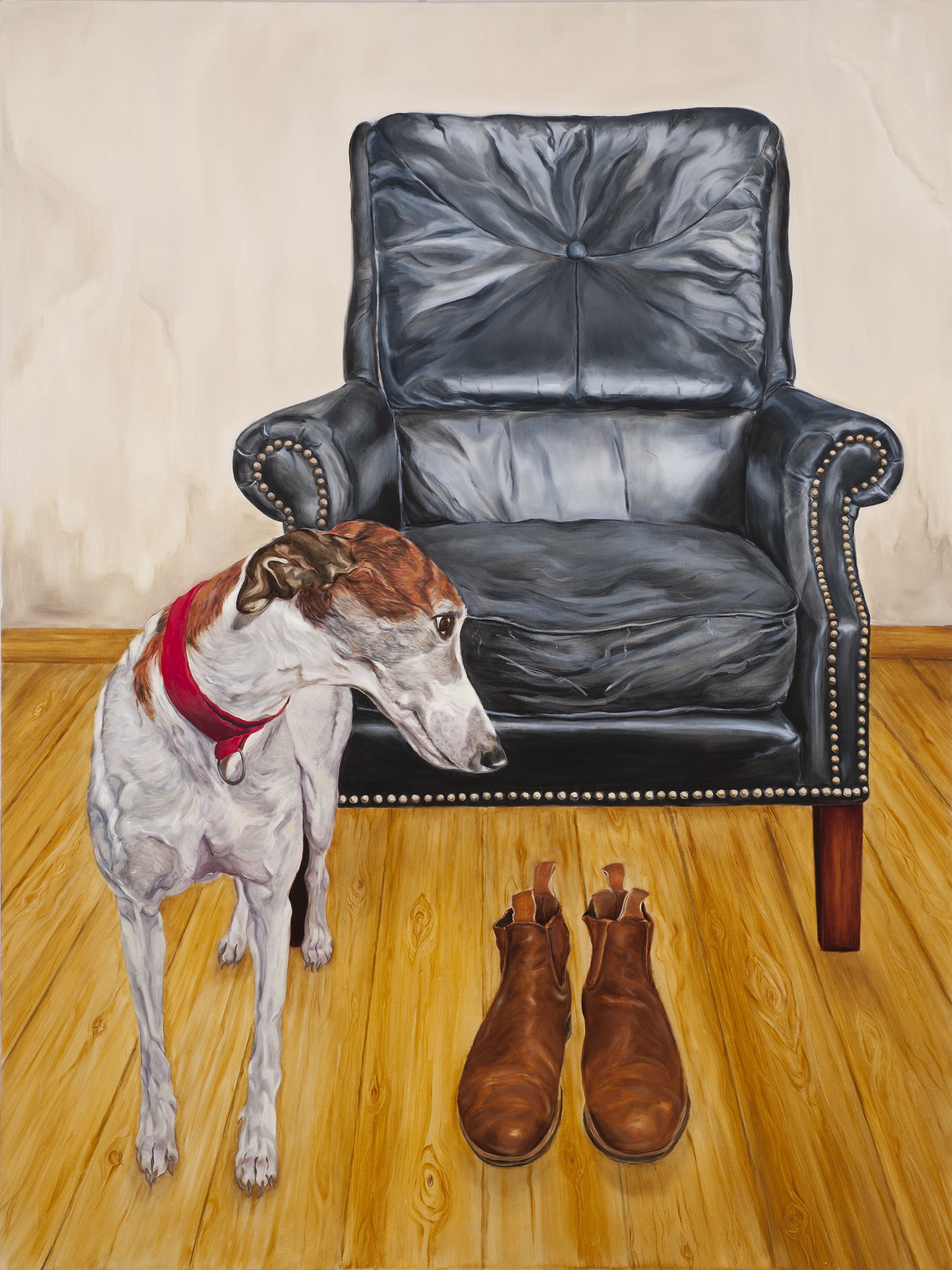 It’s all about love, oil on linen, 97 x 122cm