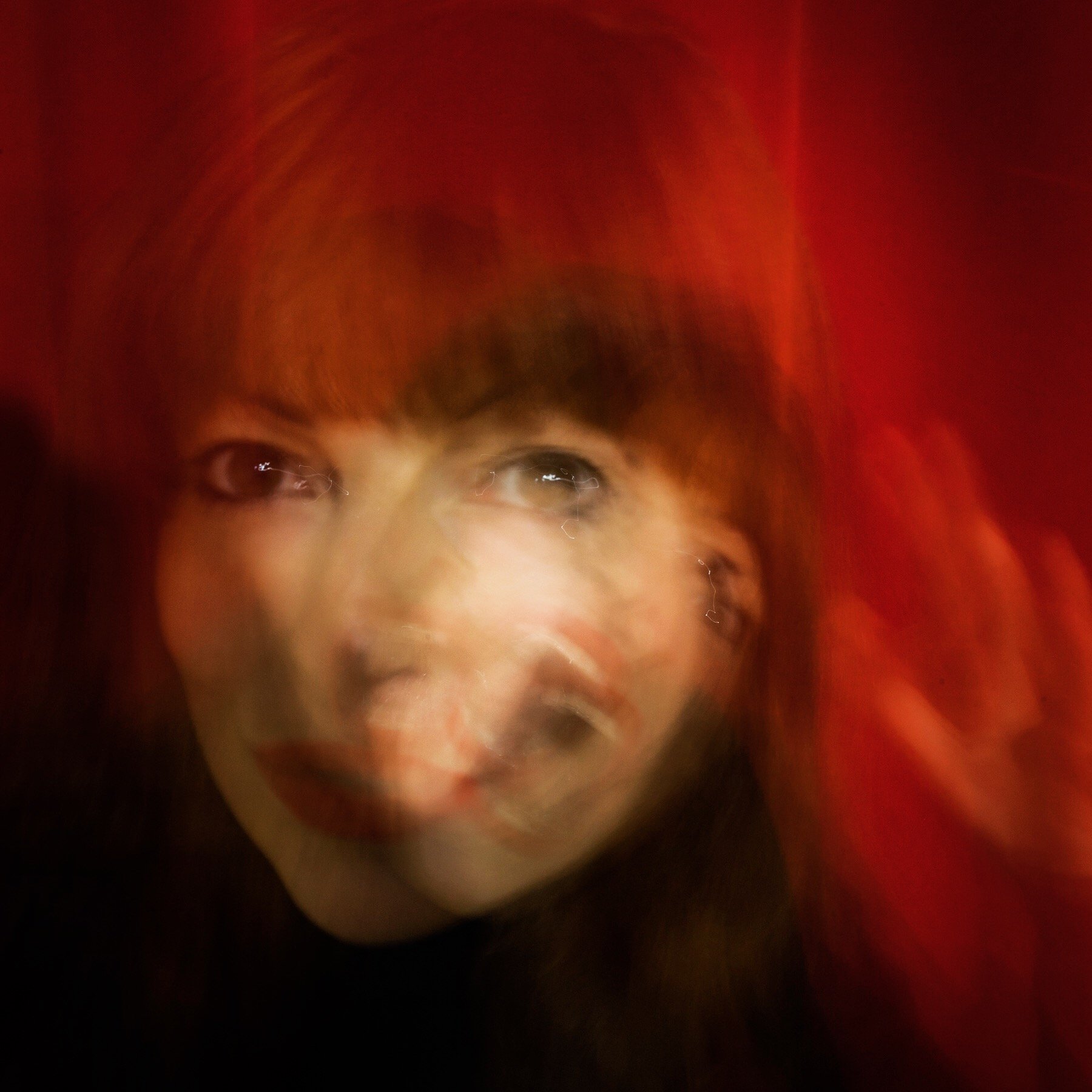  solen collet fine art photographer scotland red room series self portraiture, analogue and digital self portrait photography, scottish visual artist 