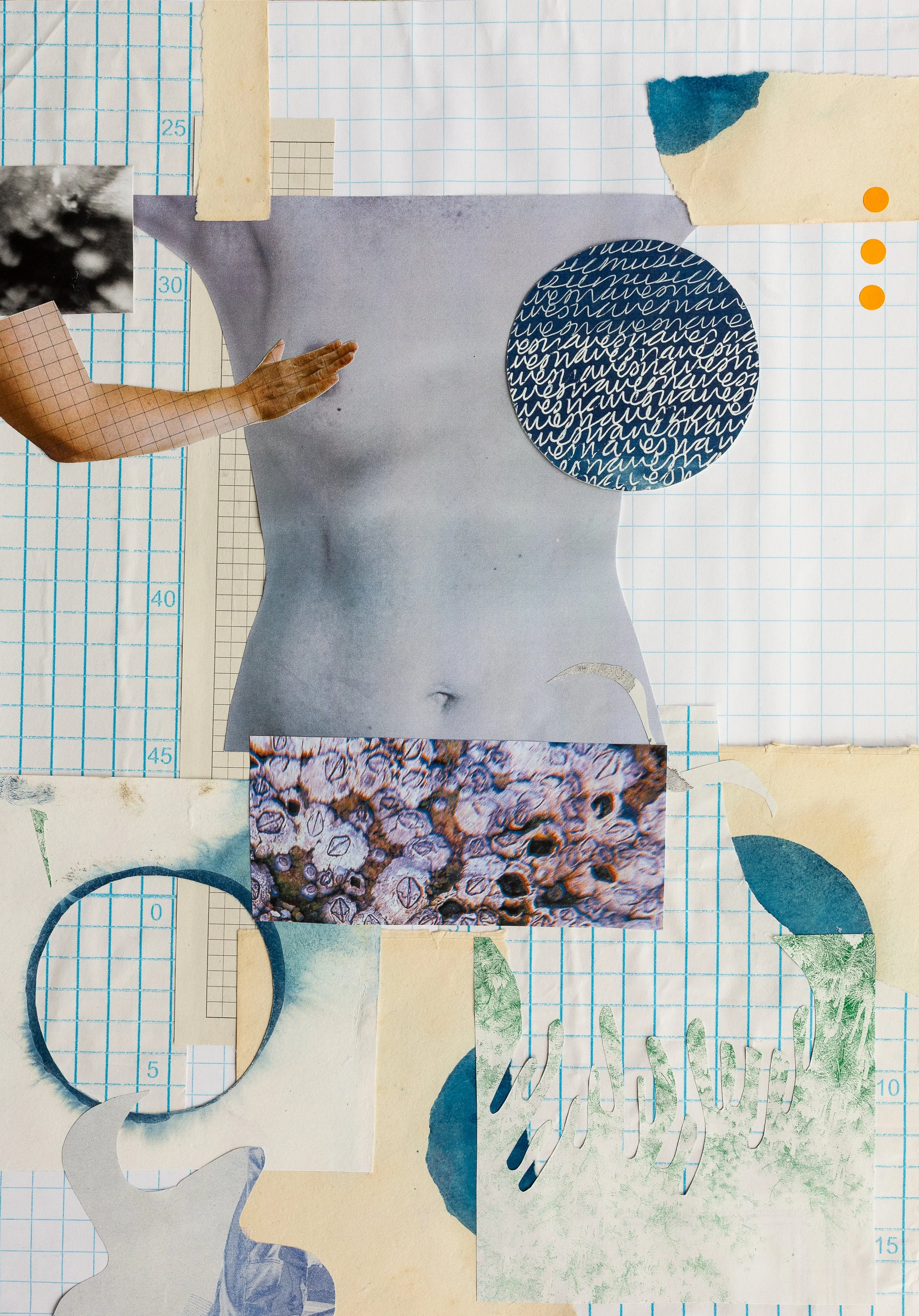 SKINNY DIPPER 6 (A1 halftone poster)