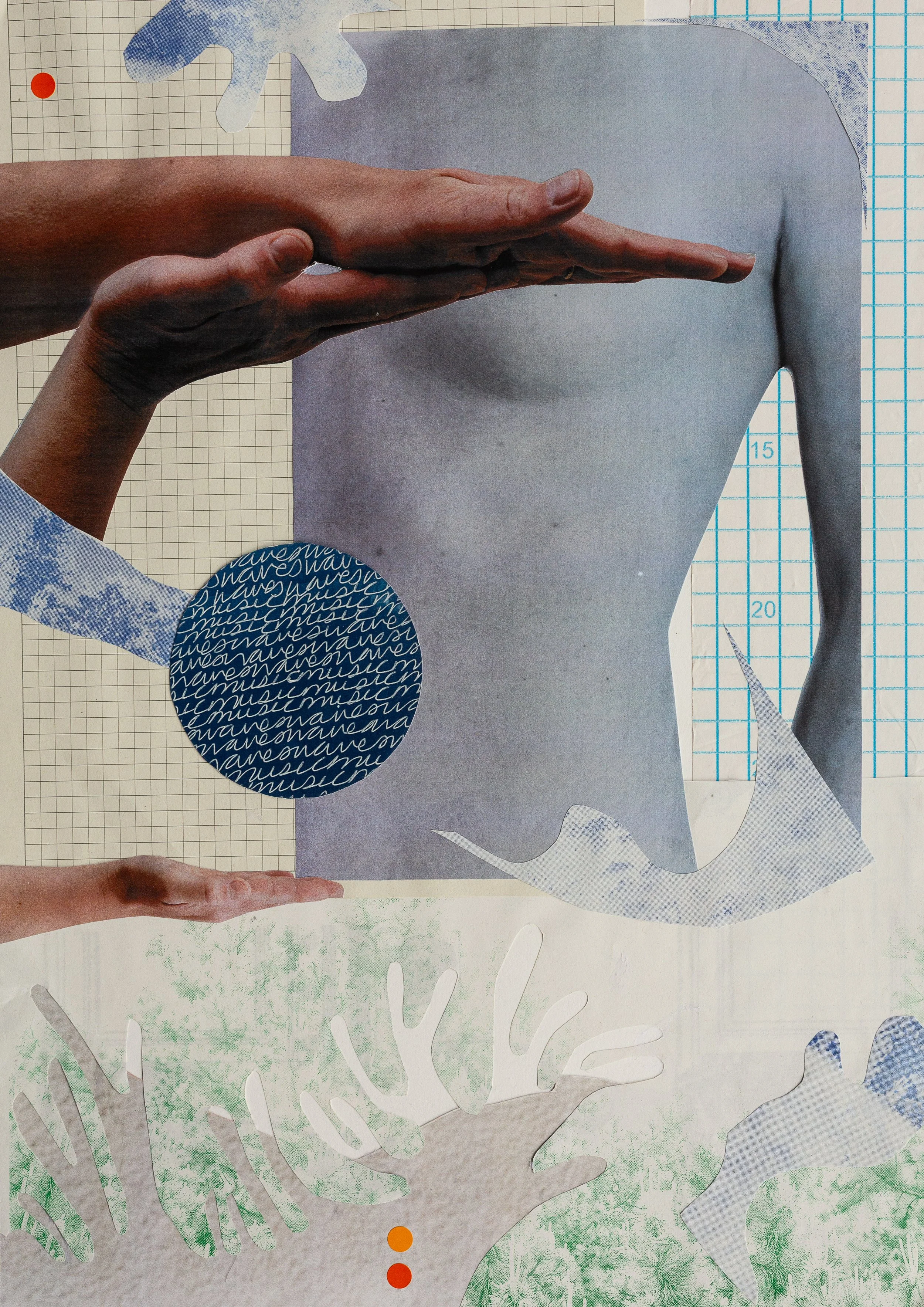 SKINNY DIPPER 3 (A1 halftone poster)