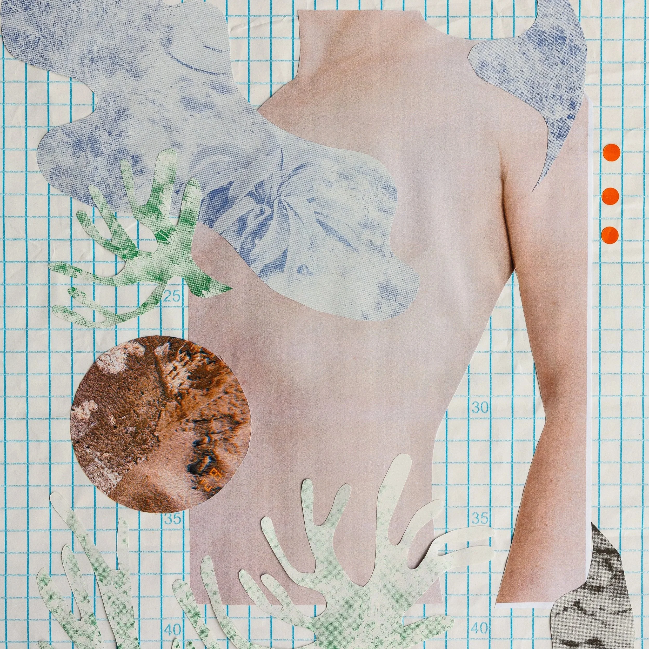 SKINNY DIPPER 1 (A1 halftone poster)