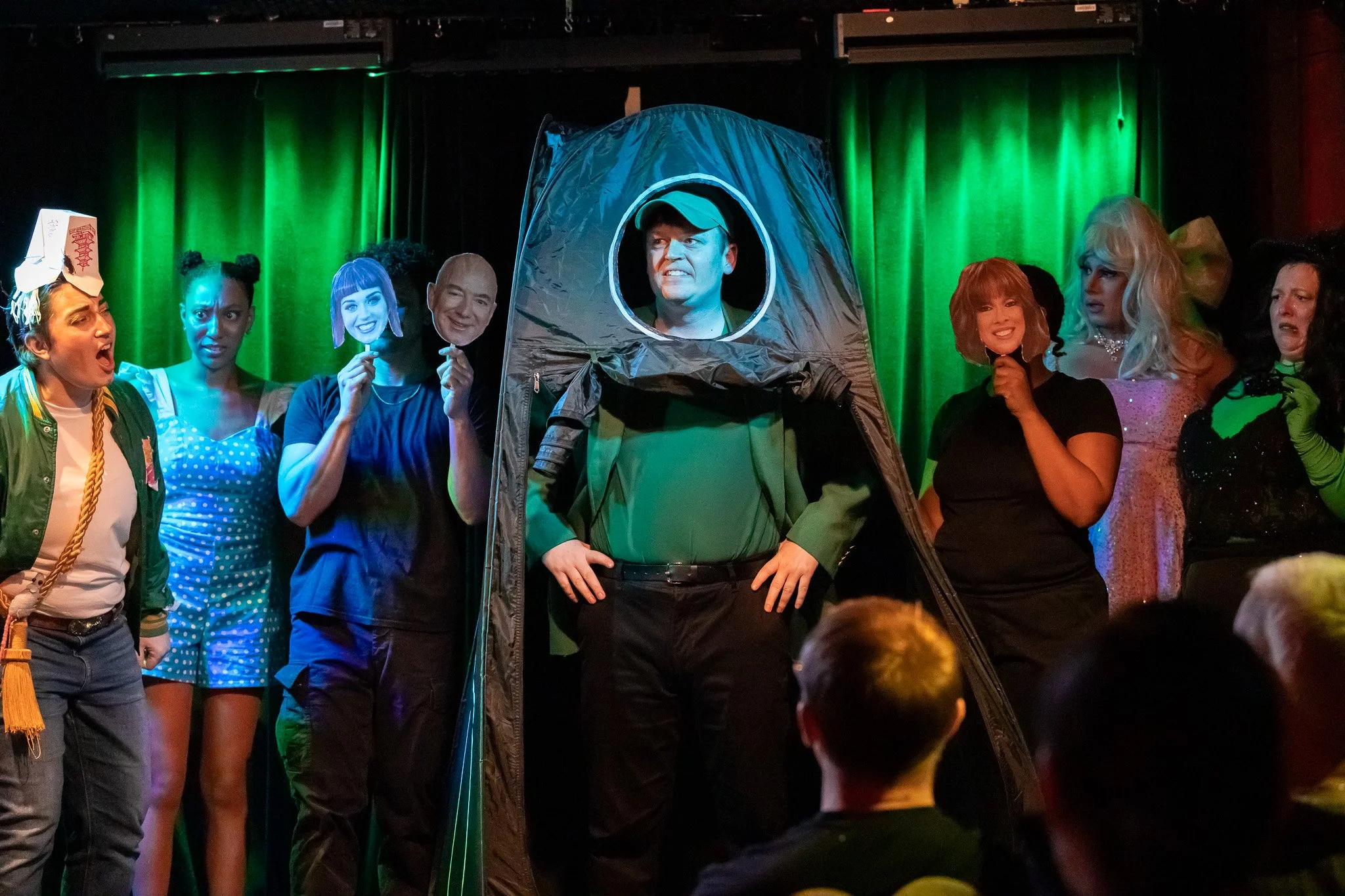 As The Wizard in THE WIZARD OF OZ w/ Lily Ali-Oshatz, Regan Sims, David Hernandez, Stephanie Marrow, Matthew Mastromatteo, and Rachel McPhee